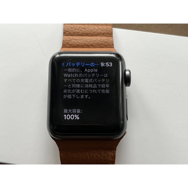 Apple Watch(アップルウォッチ)のApple Watch 3 38㎜ GPS メンズの時計(腕時計(デジタル))の商品写真