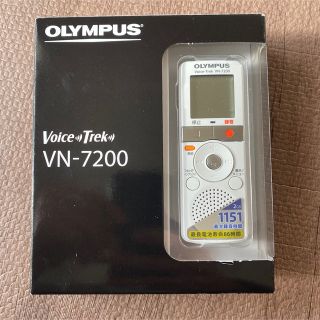 OLYMPUS - OLYMPUS ICレコーダー VN-7200 ボイスレコーダーの通販 by