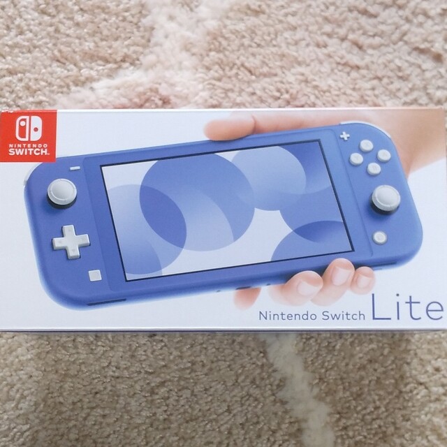 Nintendo switch lite ブルー　任天堂