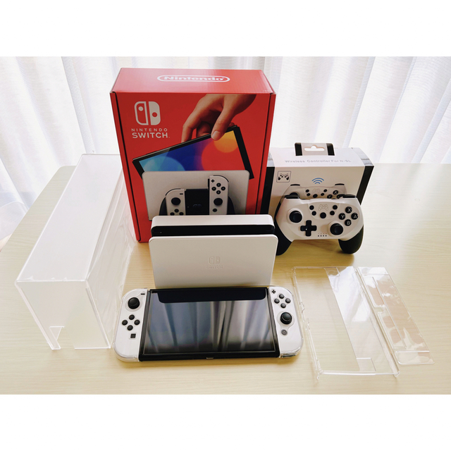 美品 Nintendo Switch本体  有機ELモデル プロコン 充電器