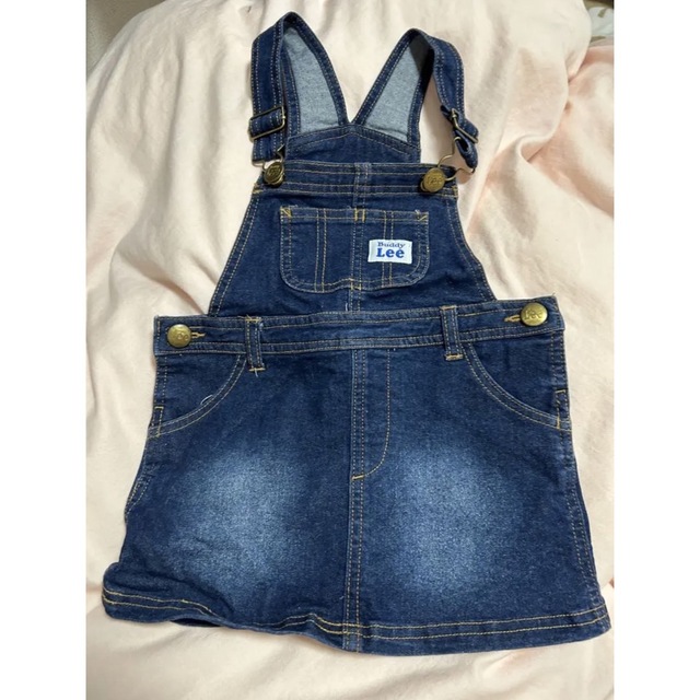 Lee(リー)のLee キッズ ジャンパースカート ジャンスカ 95cm キッズ/ベビー/マタニティのキッズ服女の子用(90cm~)(スカート)の商品写真