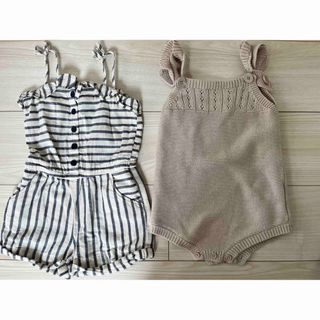 ベビーギャップ(babyGAP)のギャップ女の子まとめ売り80(カバーオール)