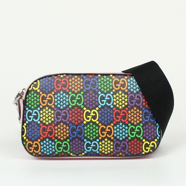 限定特価】 Gucci 574886 ショルダーバッグ GGサイケデリック グッチ