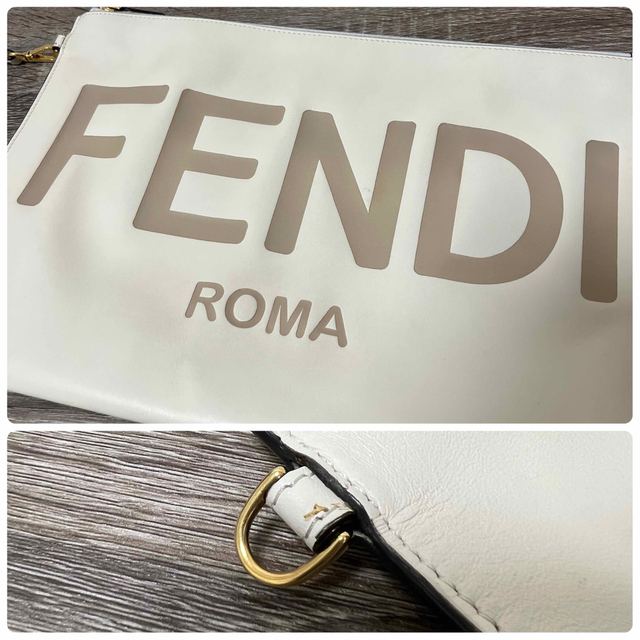 FENDI フラット スリム クラッチ ラージ バッグ・カバン クラッチ