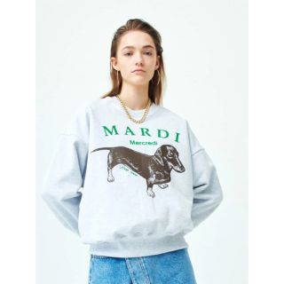 ドゥロワー(Drawer)の新品タグ付♡Mardi Mercredi SWEATSHIRT スウェット(トレーナー/スウェット)