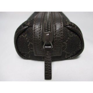 Gucci - 未使用品 GUCCI グッチ ブラウン GG柄 ポーチ ペンケース