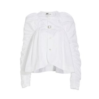 ノワールケイニノミヤ 22FW ベルトギャザーブラウス