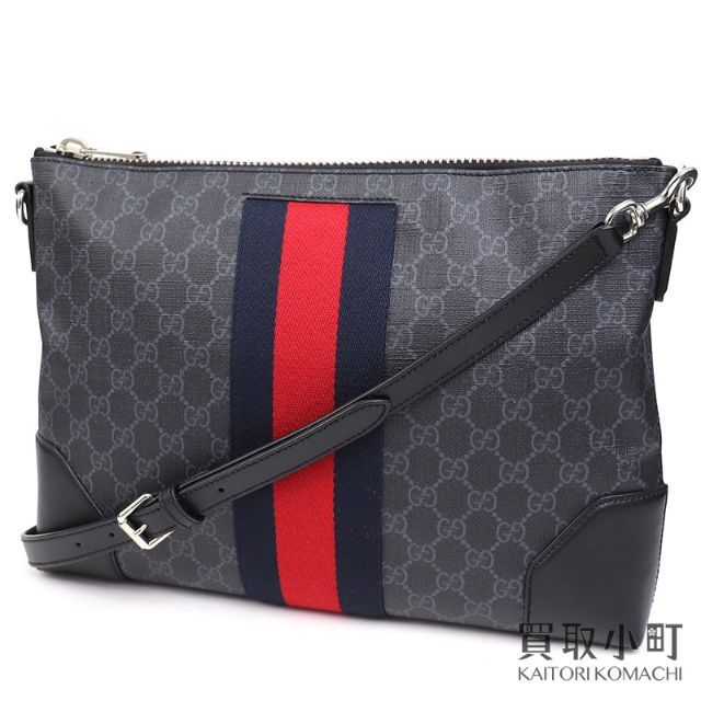 超可爱の Gucci グッチ【GUCCI】GGスプリーム メッセンジャーバッグ キャンバス ショルダーバッグ