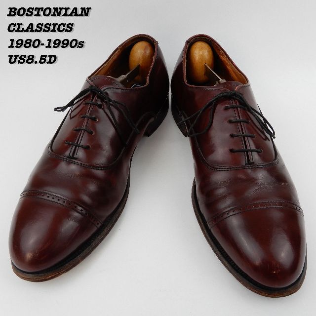 BOSTNIAN CLASSICS Cap Toe Shoes US8.5D