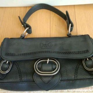 ドルチェアンドガッバーナ(DOLCE&GABBANA)のD＆G　本革　バッグ(ハンドバッグ)