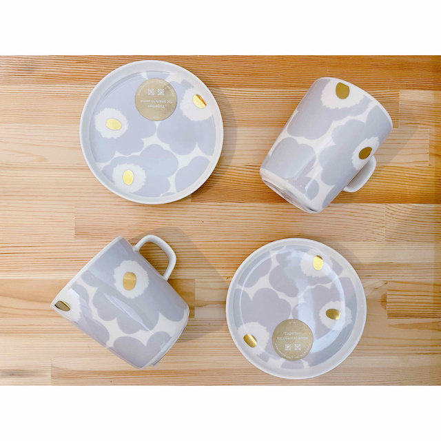 冬の華 再値下げ 新品未使用 marimekko アイシーグレー 2020