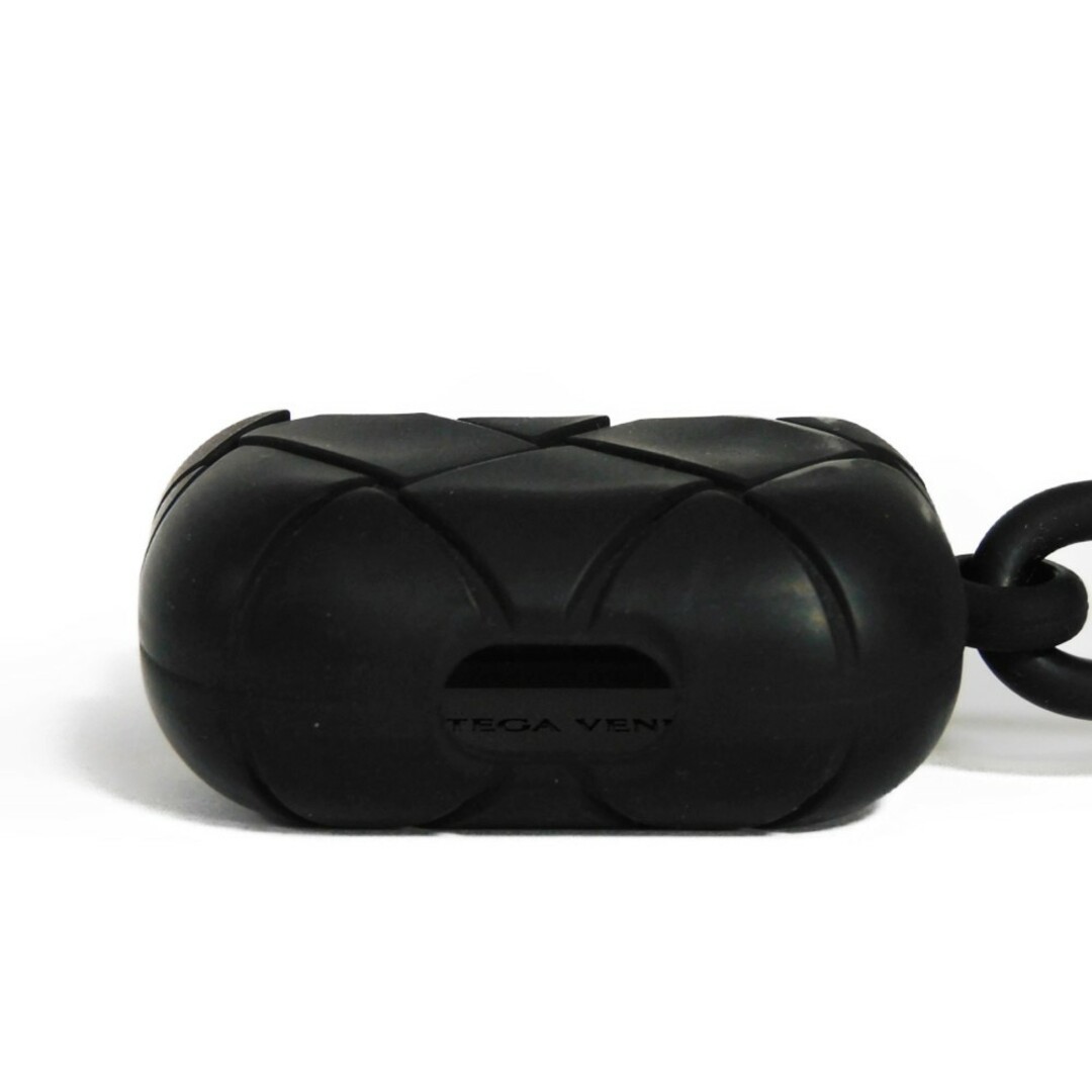 ボッテガヴェネタ Airpods Pro ケース イヤホン ネックストラップ イントレチャート シリコン ブラック 小物 691715 V0EY0 1000 - 3