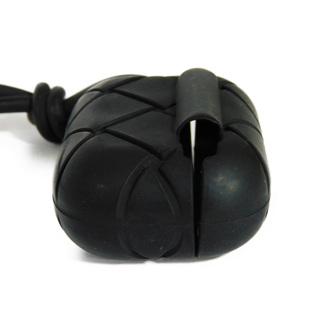 ボッテガヴェネタ Airpods Pro ケース イヤホン ネックストラップ イントレチャート シリコン ブラック 小物 691715 V0EY0 1000 - 8