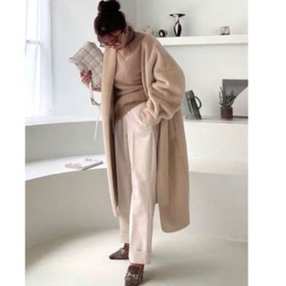 新品☆エイミーインストワール☆ ショートファーリバーシブルコクーン