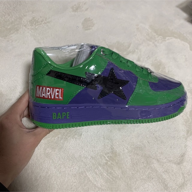 A BATHING APE(アベイシングエイプ)のHULK BAPE STA サイズ　25cm レディースの靴/シューズ(スニーカー)の商品写真