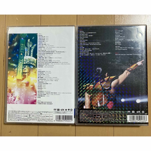 EXILE  TRIBE  /   EXILE   DVD セット エンタメ/ホビーのDVD/ブルーレイ(ミュージック)の商品写真