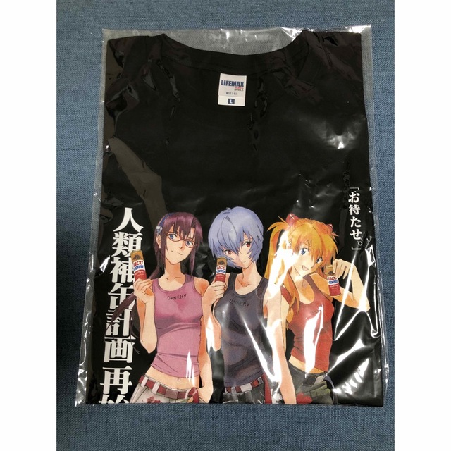 エヴァンゲリオン 2012 UCC Tシャツ　レイ&アスカ&マリ