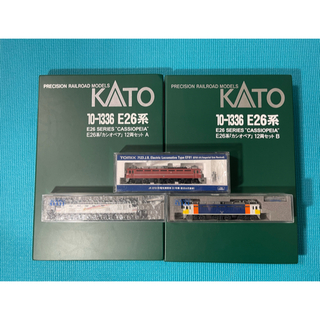 カトー(KATO`)のKATO 10-1336 E26系カシオペア　機関車付き(鉄道模型)