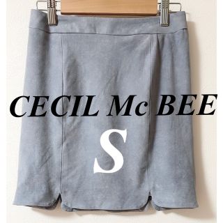 セシルマクビー(CECIL McBEE)のCECIL Mc BEE セシルマクビー  フェイクスエードスカート(ミニスカート)