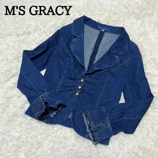 エムズグレイシー デニム ジャケット M'S GRACY♡ルネフォクシー好きな方