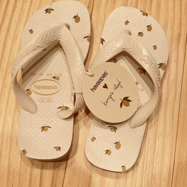 havaianas(ハワイアナス)のコンゲススロイド　kongessloejd  ハワイアナス　ビーチサンダル キッズ/ベビー/マタニティのキッズ靴/シューズ(15cm~)(サンダル)の商品写真