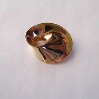 ジョージジェンセン(Georg Jensen)のひかり様専用：ジョージ・ジェンセン　メビウス 18KGOLD ブローチ　(ブローチ/コサージュ)