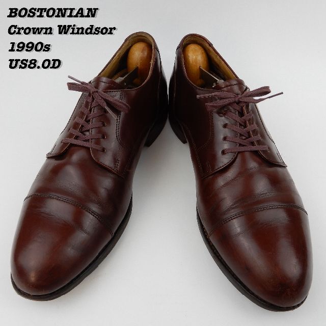 BOSTNIAN Crown Windsor Cap Toe Shoes 8D