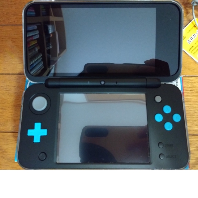 任天堂 New 2DS LL ブラック×ターコイズ おまけ付き sasebo-jc.or.jp