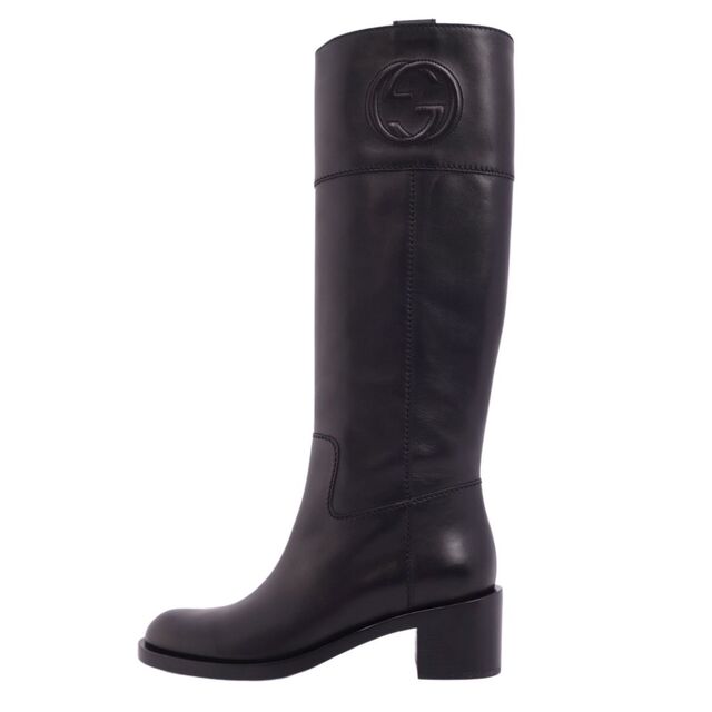 GUCCI - 未使用 グッチ GUCCI ブーツ ロングブーツ インター GUCCI - 未使用 グッチ GUCCI ブーツ ロングブーツ インター