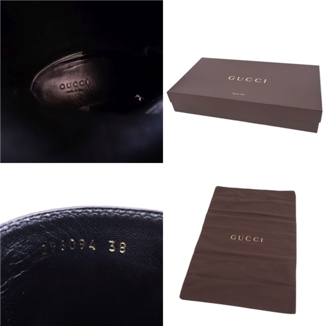 GUCCI - 未使用 グッチ GUCCI ブーツ ロングブーツ インター GUCCI - 未使用 グッチ GUCCI ブーツ ロングブーツ インター