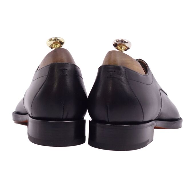 Hermes(エルメス)の美品 エルメス HERMES レザーシューズ ダービーシューズ カーフレザー シューズ 靴 メンズ 40 1/2(25.5cm相当) ブラック メンズの靴/シューズ(ドレス/ビジネス)の商品写真