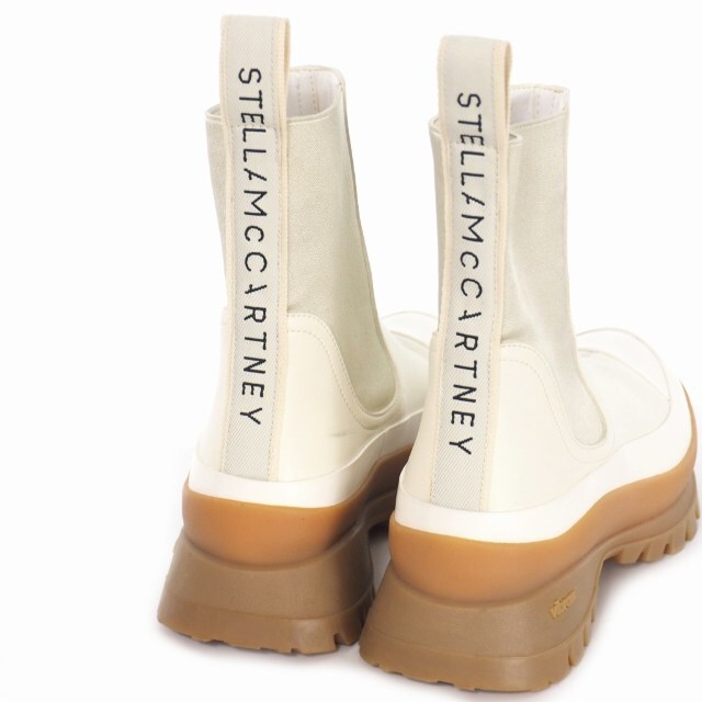 ステラマッカートニー PLASTIC EMILIE BOOT 38 白