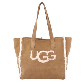 UGG - アグ UGG バッグ トートバッグ ロゴ スウェードレザー