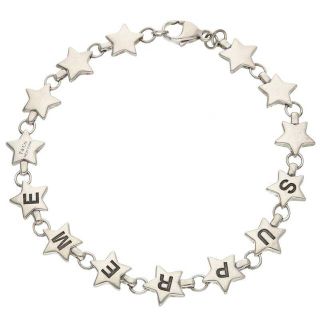 シュプリーム(Supreme)のシュプリーム ×ティファニー TIFFANY&Co. 21AW Star Bracelet スターモチーフシルバーブレスレット メンズ(ブレスレット)