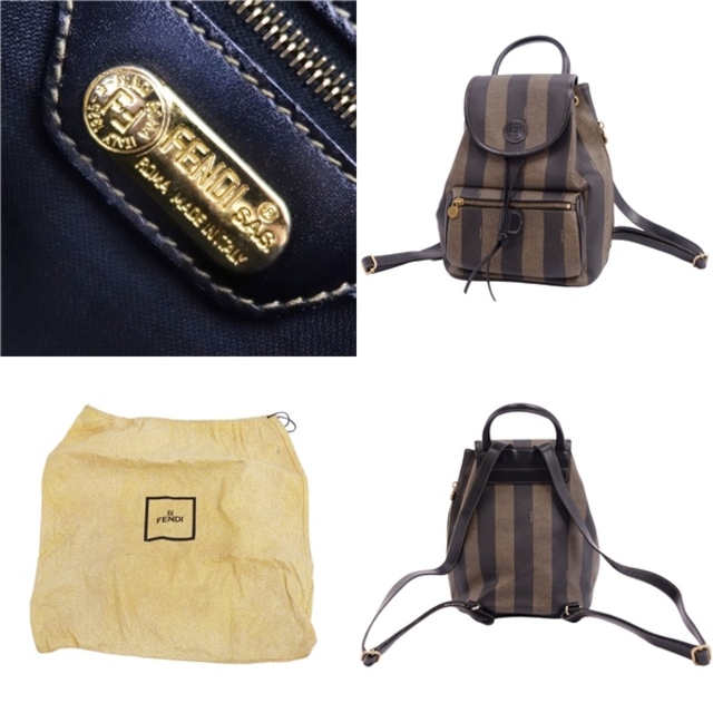 FENDI - 美品 Vintage フェンディ FENDI バッグ ミニ リュックサック