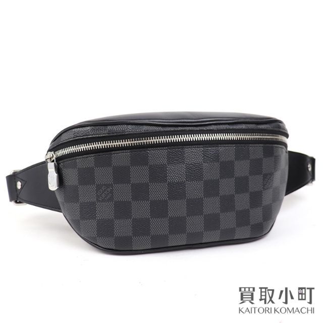 肌触りがいい ルイヴィトン【LOUIS - VUITTON LOUIS VUITTON】N40362 バムバッグ キャンパス ボディーバッグ