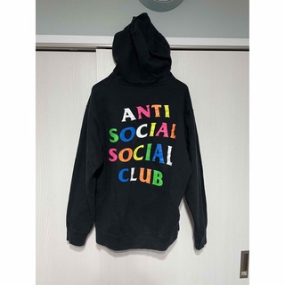 アンチソーシャルソーシャルクラブ(ANTI SOCIAL SOCIAL CLUB)の anti social social club パーカー　ブラック　Mサイズ(パーカー)