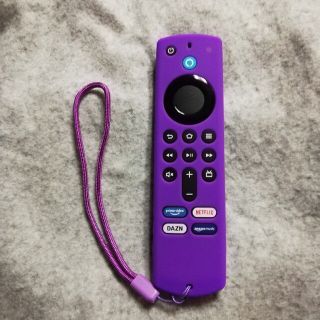 Amazon FireTV Stick リモコンカバー (紫E)(その他)