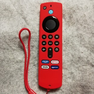 Amazon FireTV Stick リモコンカバー (赤E)(その他)