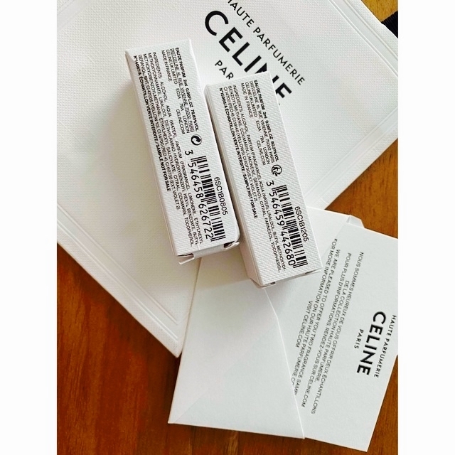 CELINE 香水サンプル2本セット 新品未使用品 セリーヌ