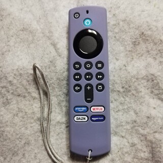 Amazon FireTV Stick リモコンカバー (灰紫E)(その他)