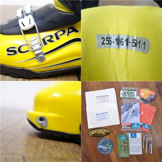 SCARPA - 美品 スカルパ SCARPA スキーブーツ RUSH ラッシュ SCARPA - 美品 スカルパ SCARPA スキーブーツ RUSH ラッシュ