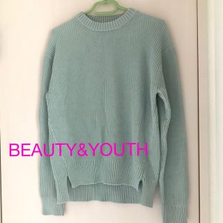 ビューティアンドユースユナイテッドアローズ(BEAUTY&YOUTH UNITED ARROWS)のBEAUTY&YOUTHユナイテッドアローズ　トップス  セーター　コットン(カットソー(長袖/七分))