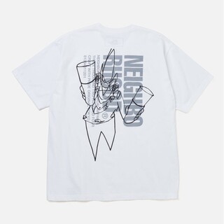 ネイバーフッド(NEIGHBORHOOD)のNEIGHBORHOOD × Futura Tシャツ 白 L ネイバーフッド(Tシャツ/カットソー(半袖/袖なし))