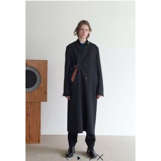 サンシー(SUNSEA)のSUNSEA DOUBLE-BREASTED COAT(チェスターコート)