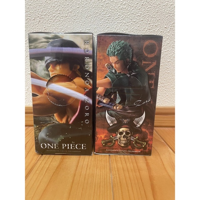 BANPRESTO(バンプレスト)のONE PIECE フィギュア　造形王頂上決戦　ロロノア ゾロ 2体セット  エンタメ/ホビーのフィギュア(アニメ/ゲーム)の商品写真