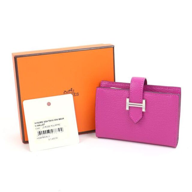 エルメス【HERMES】ベアンミニ ウォレット 5