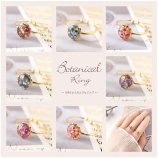 ❁ Botanical ring ࣪💐 ࣪⊹【指輪/リング】❁ NO.147(リング)