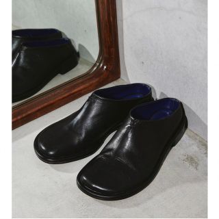 トゥデイフル(TODAYFUL)のTODAYFUL Slide Leather Shoes 38(ローファー/革靴)