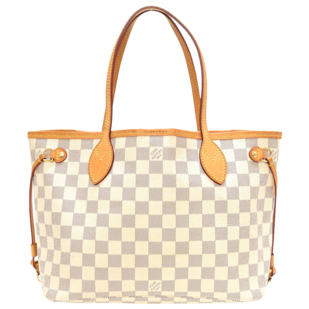 ルイ ヴィトン ダミエ アズール ネヴァーフルPM N51110 トートバッグ バッグ LV 0038  LOUIS VUITTON